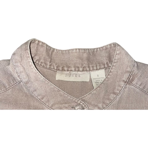 J Jill Tan Cordouroy Shirt - Picture 5 of 7